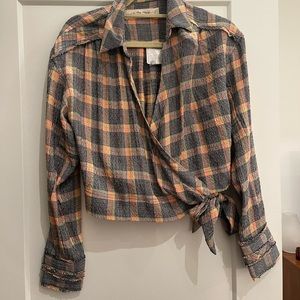 Free people flannel NWT